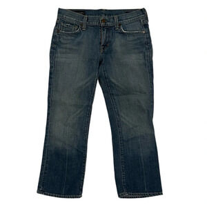 Citizens of Humanity Kelly #063 Low Waist Cropped Jeans Size 26